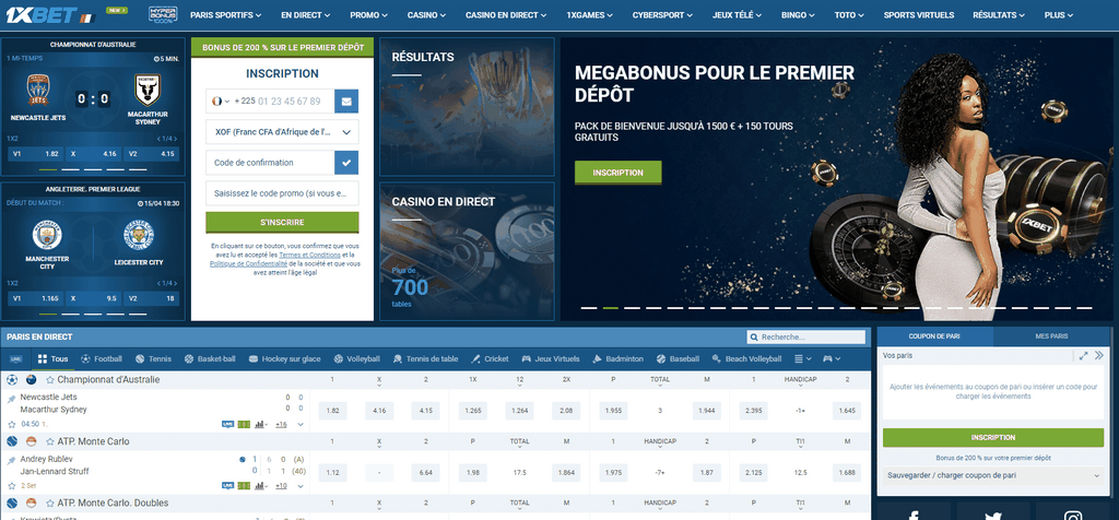 Aplikasi Kasino 1xBet